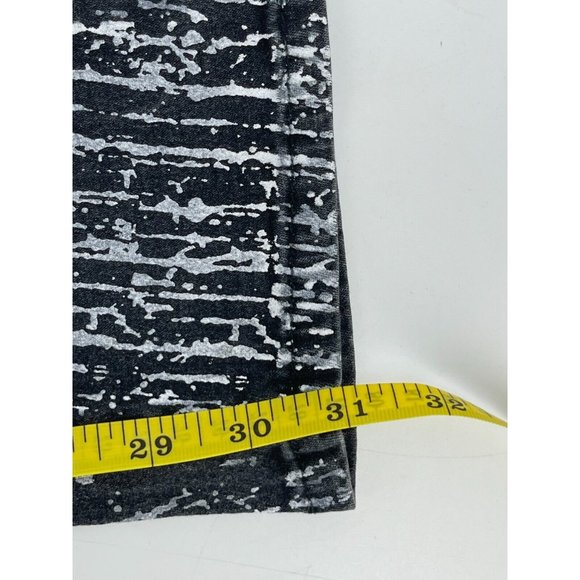 Encore Junior's Black Paint Splatter Jeans Medium Wash Mid-Rise Denim Size 7 - Picture 8 of 10